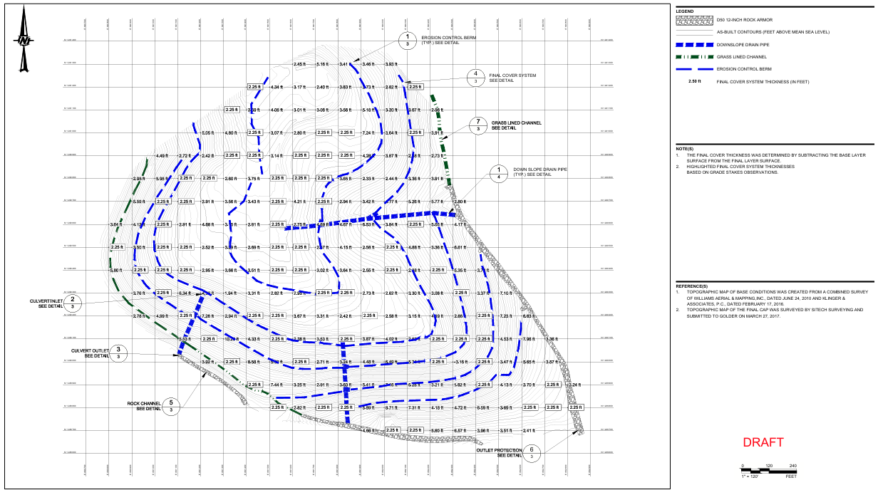 Civil plan B engineering drawing